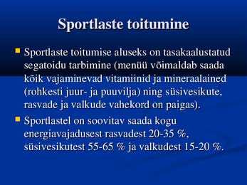 Spordifüsioloogia #16