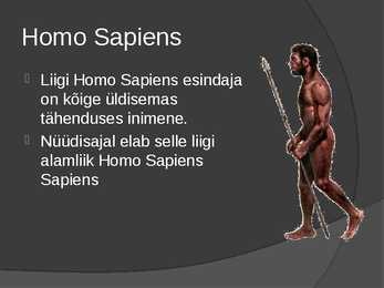 Inimlaste evolutsioon #11