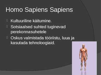 Inimlaste evolutsioon #14