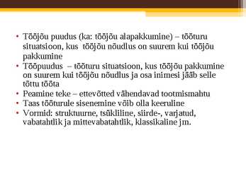 Tööpuudus #7