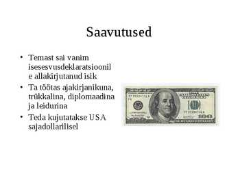 Benjamin Franklin #4