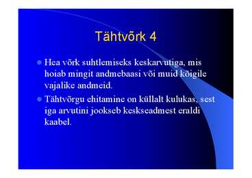 Arvutivõrkude arhitektuur #24