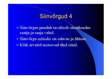 Arvutivõrkude arhitektuur #6