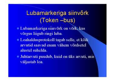 Arvutivõrkude arhitektuur #8