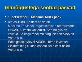 Inimõigused #106