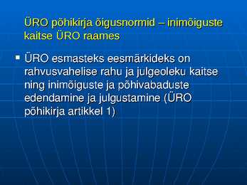 Inimõigused #115