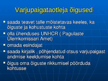 Inimõigused #134