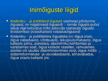 Inimõigused #15