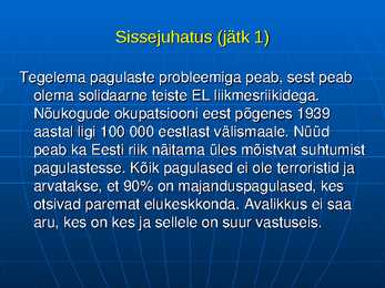 Inimõigused #142