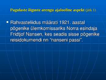 Inimõigused #158