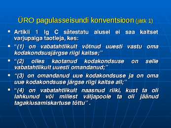 Inimõigused #166