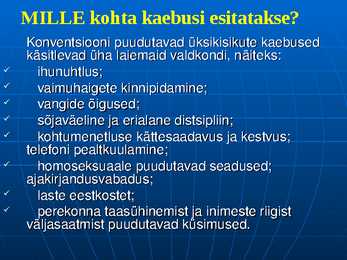 Inimõigused #79