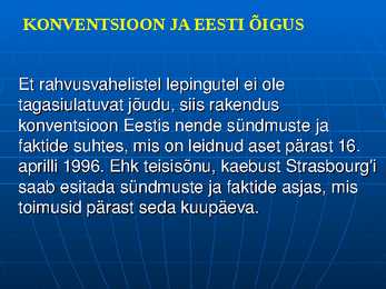Inimõigused #81