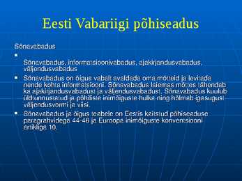 Inimõigused #83