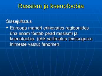 Inimõigused #85
