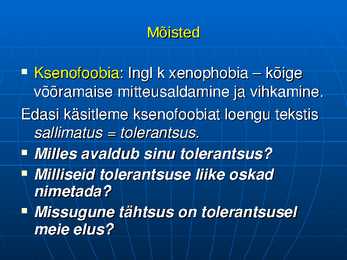 Inimõigused #89