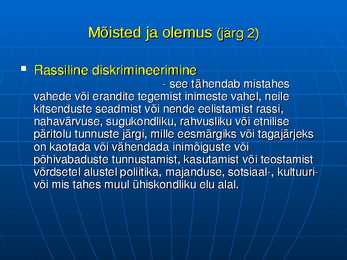Inimõigused #98