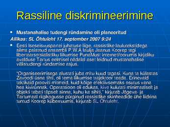 Inimõigused #99