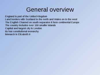 England #2