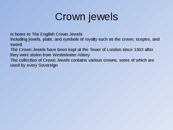 The city and the tower of london #12