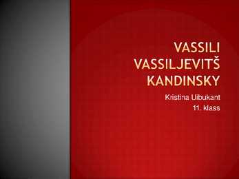Vassili Vassiljevitš Kandinsky