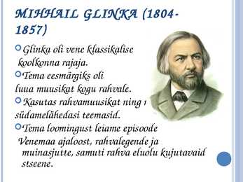 Mihhail Glinka #2