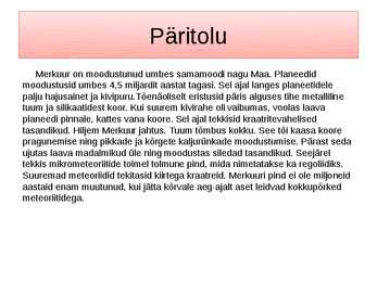 Merkuur #5