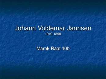 Johann Voldemar Jannsen