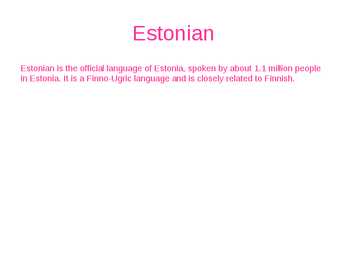 Estonian culture #2