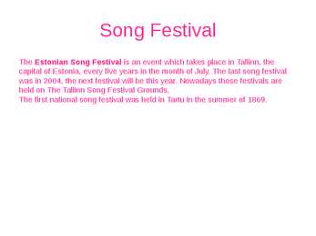 Estonian culture #6