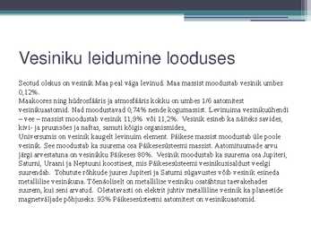 Vesinik #6