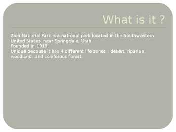 Zion National Park #2
