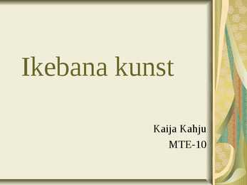 Ikebana