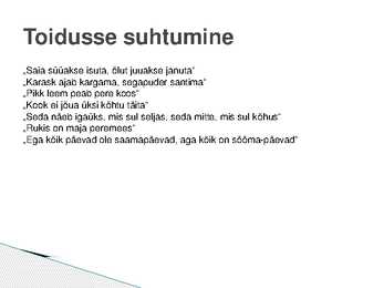 Talurahva toidud - PowerPoint #2