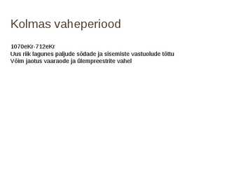 Vaaraod - Power Point #10