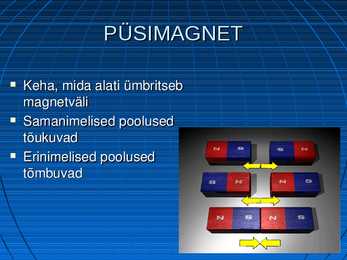 Magnetväli Magnetvälja jõujooned #3