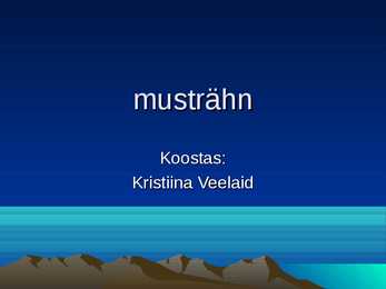 Musträhn