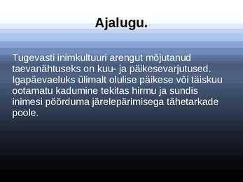 Kuuvarjutus #2