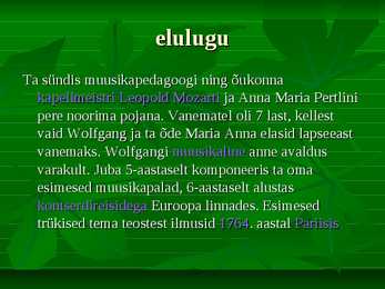 Wolfgang Amadeus Mozart #2
