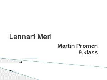 Lennart Meri