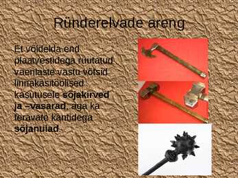 Kaitserüüde ja ründerelvade areng #8