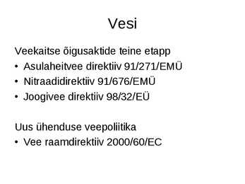 Direktiivid #16