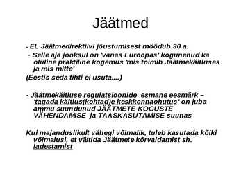 Direktiivid #19
