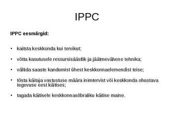 Direktiivid #3