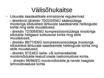 Direktiivid #10