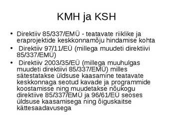 Direktiivid