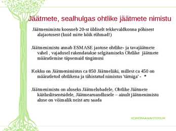 EL Jäätmekäitluse peamised nõuded ja Eesti valikud #9