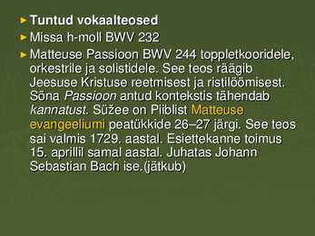 Johann Sebastian Bach #13