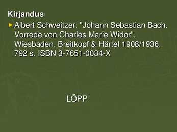 Johann Sebastian Bach #16