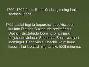 Johann Sebastian Bach #5